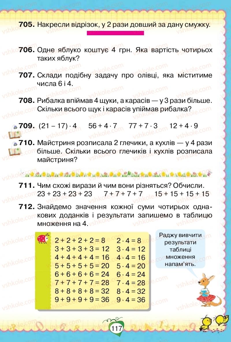 Страница 117 | Підручник Математика 2 клас Н.П. Листопад 2019