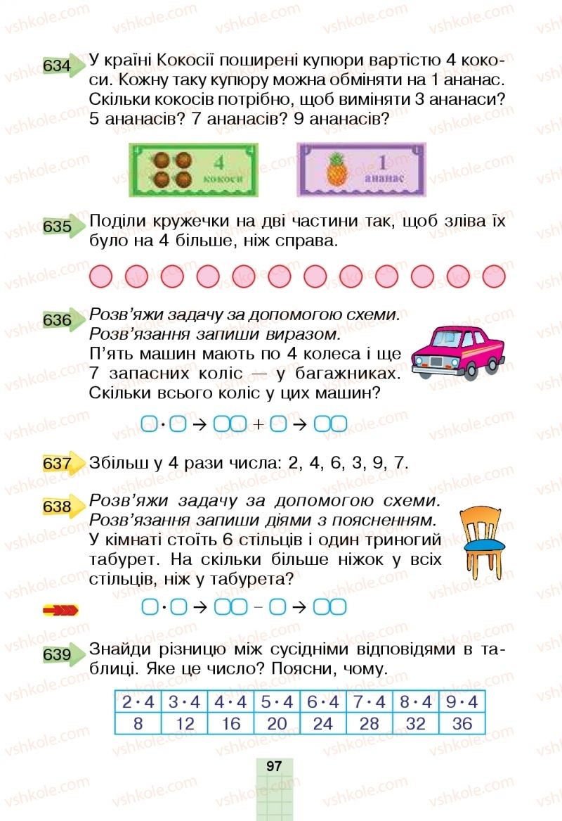 Страница 97 | Підручник Математика 2 клас Н.О. Будна, М.В. Беденко  2019