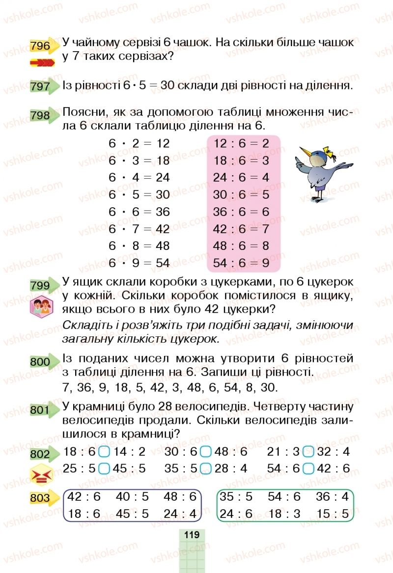 Страница 119 | Підручник Математика 2 клас Н.О. Будна, М.В. Беденко  2019