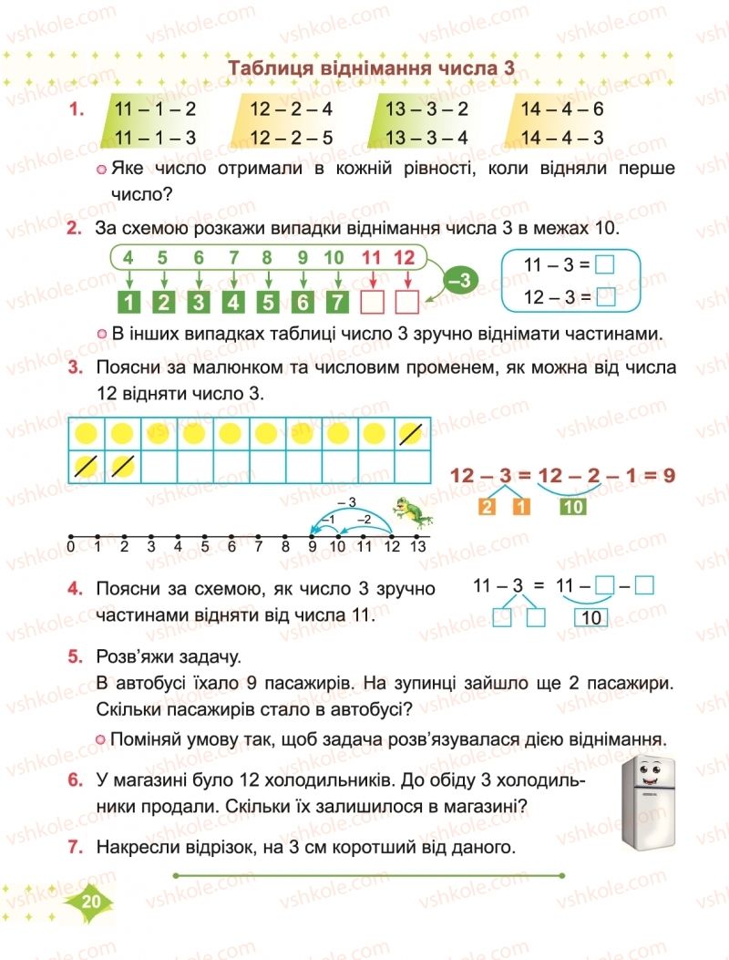 Страница 20 | Підручник Математика 2 клас М.В. Козак, О.П. Корчевська 2019