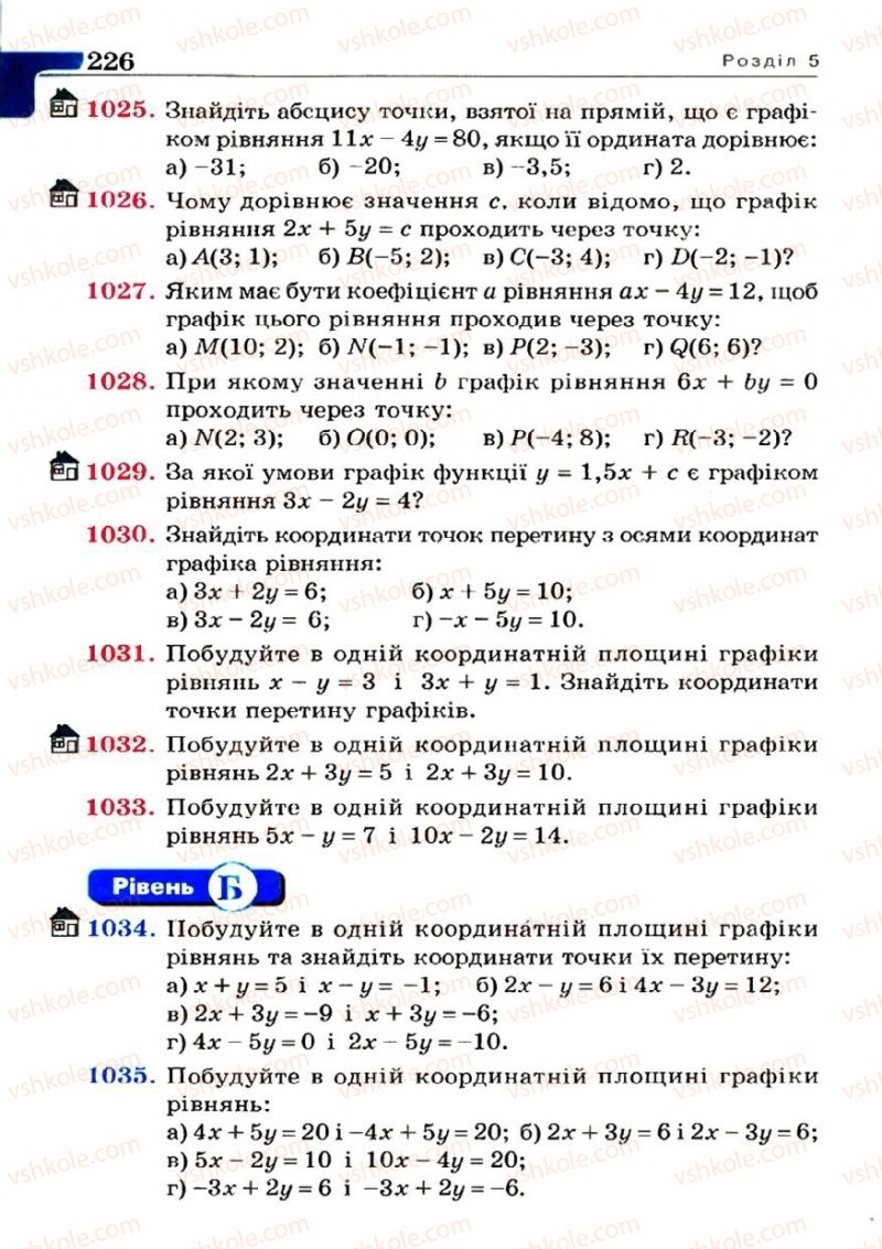 Страница 226 | Підручник Алгебра 7 клас Г.П. Бевз, В.Г. Бевз 2007