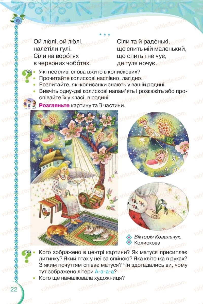 Страница 22 | Підручник Українська мова 2 клас О.Я. Савченко 2019 2 частина