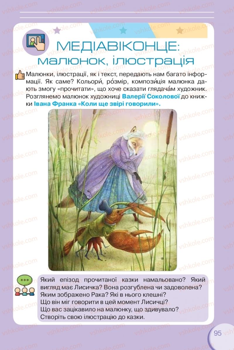 Страница 95 | Підручник Українська мова 2 клас О.Я. Савченко 2019 2 частина