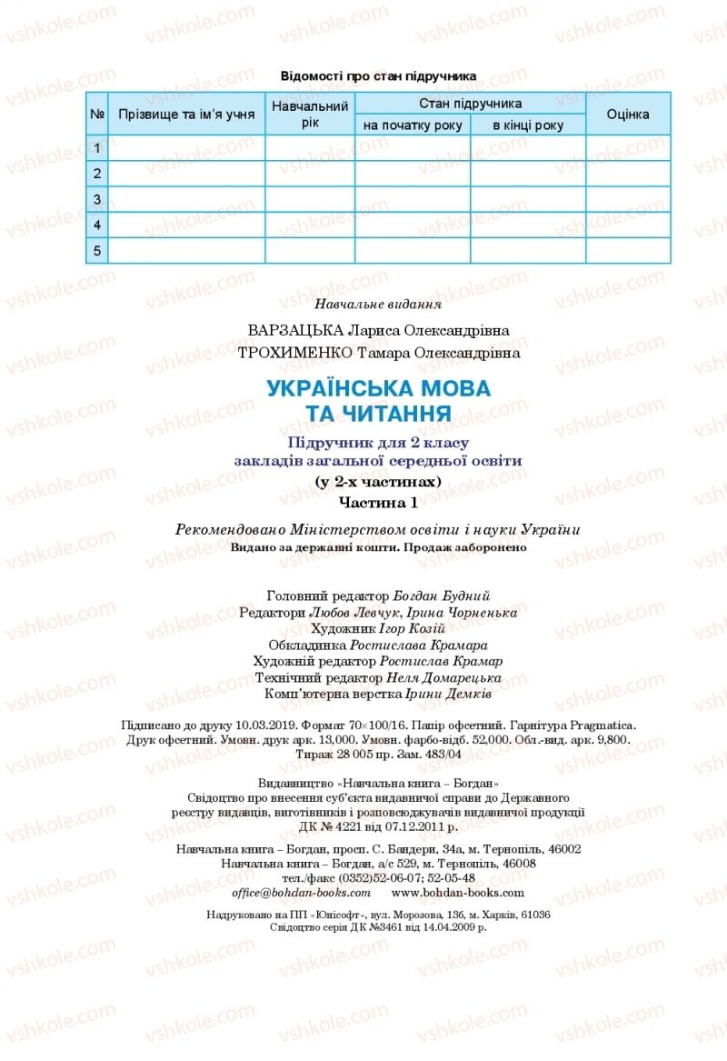 Страница 160 | Підручник Українська мова 2 клас Л.О. Варзацька, Т.О. Трохименко 2019 1 частина