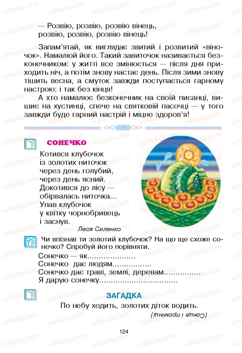 Страница 124 | Підручник Українська мова 2 клас В.П. Чипурко 2019 2 частина
