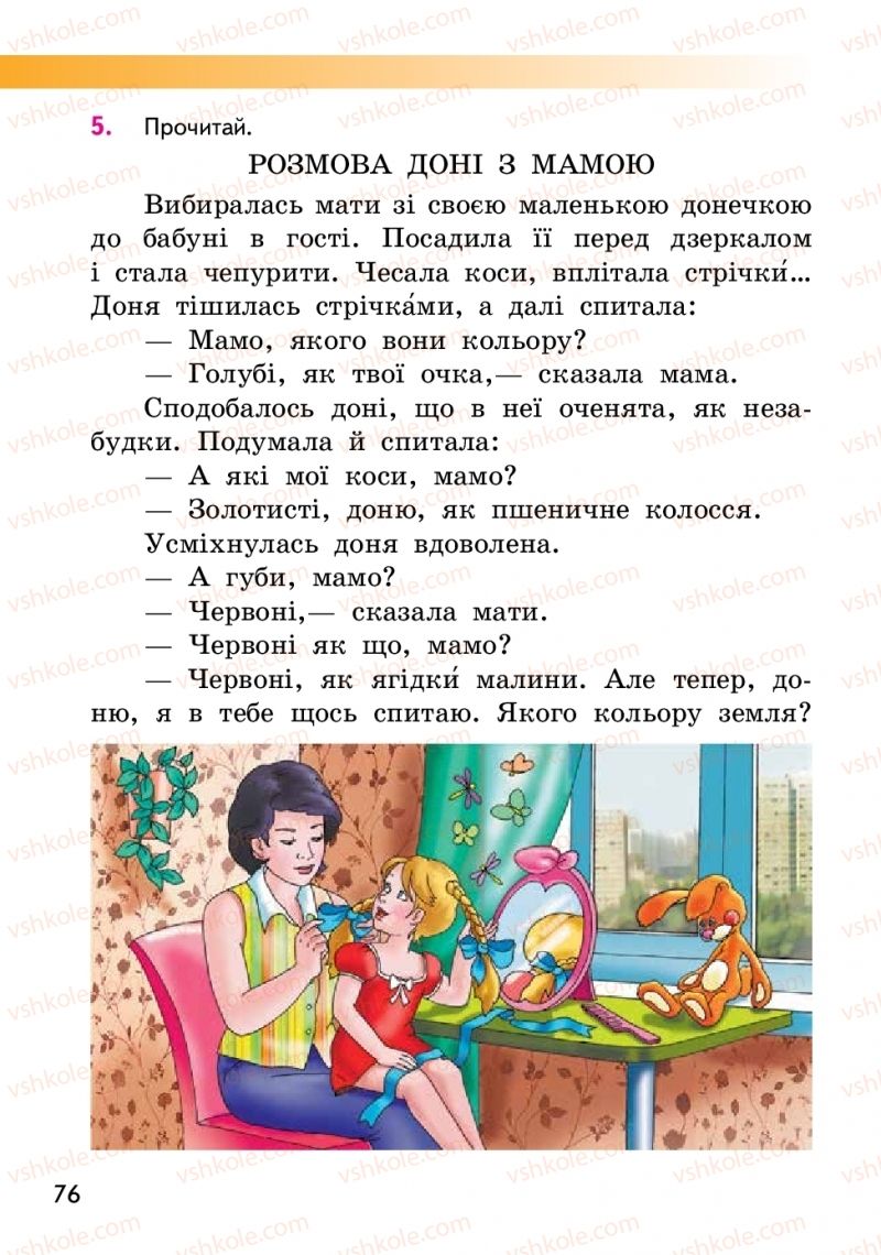 Страница 76 | Підручник Українська мова 2 клас О.М. Коваленко 2019 1 частина