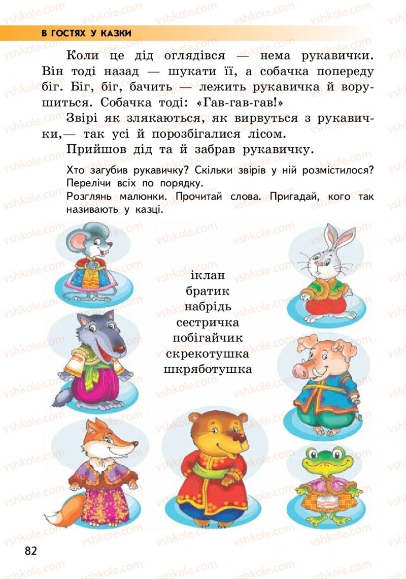 Страница 82 | Підручник Українська мова 2 клас О.М. Коваленко 2019 2 частина