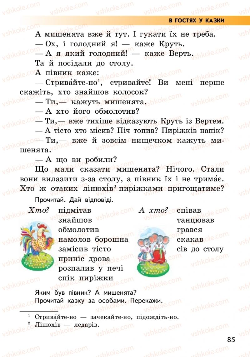 Страница 85 | Підручник Українська мова 2 клас О.М. Коваленко 2019 2 частина