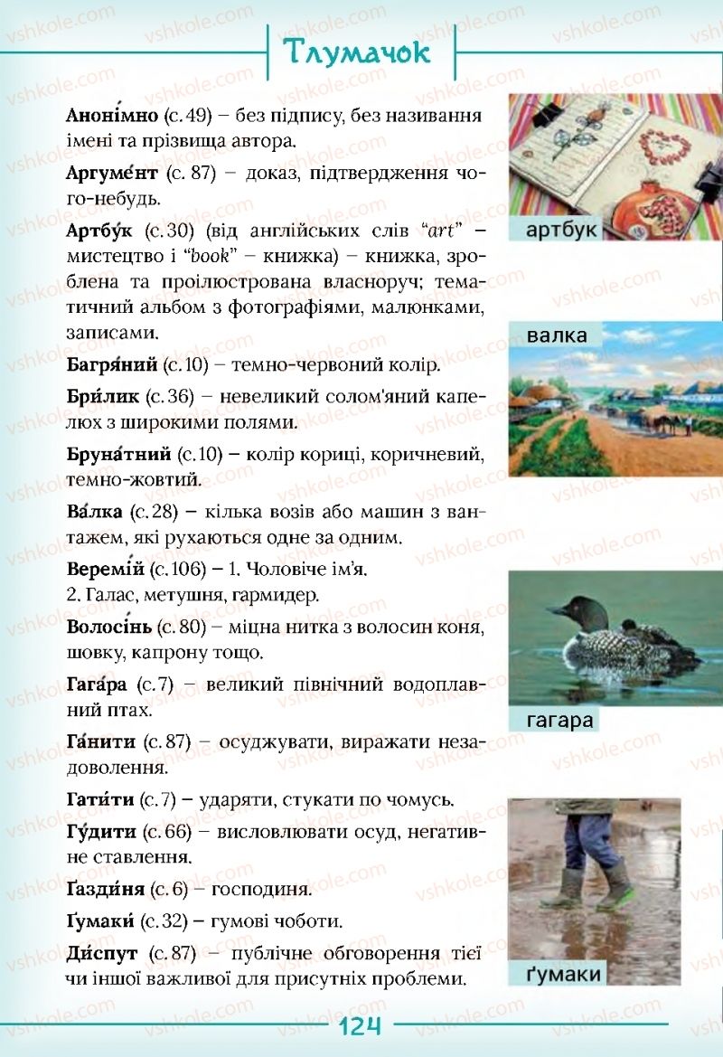 Страница 124 | Підручник Українська мова 2 клас Г.С. Остапенко 2019 1 частина