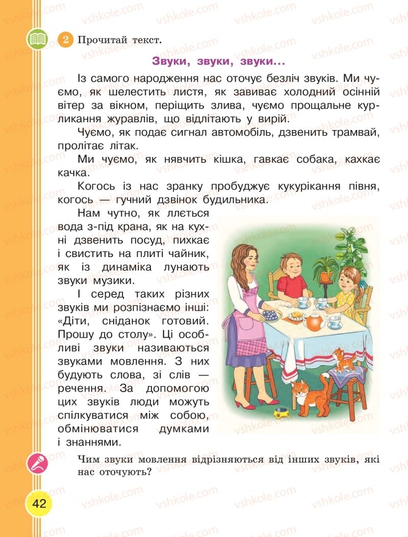 Страница 42 | Підручник Українська мова 2 клас Л.І. Тимченко, І.В. Цепова 2019 1 частина