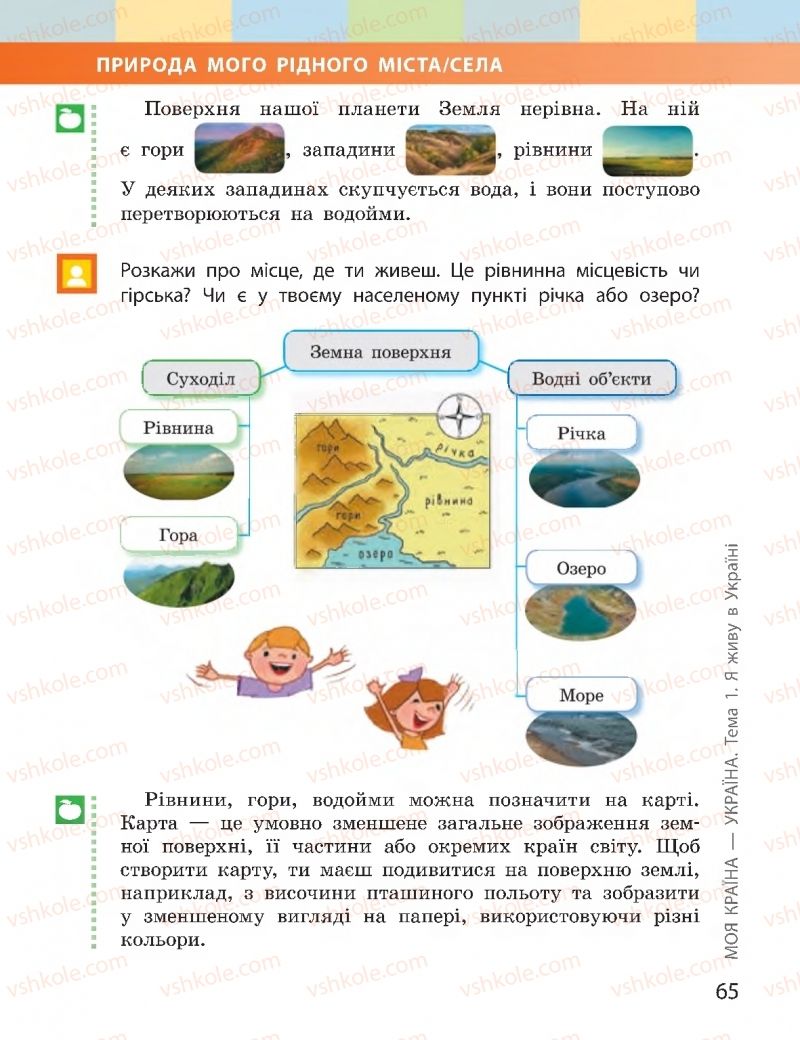 Страница 65 | Підручник Я досліджую світ 2 клас І.О. Большакова, М.С. Пристінська 2019 2 частина