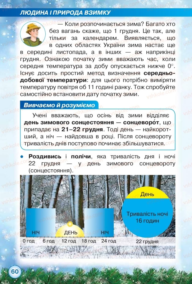 Страница 60 | Підручник Я досліджую світ 2 клас І.В. Грущинська, З.М. Хитра 2019 1 частина