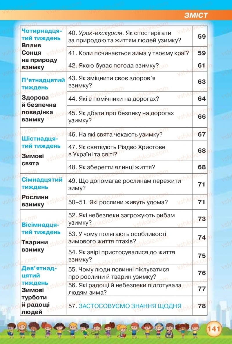 Страница 141 | Підручник Я досліджую світ 2 клас І.В. Грущинська, З.М. Хитра 2019 1 частина
