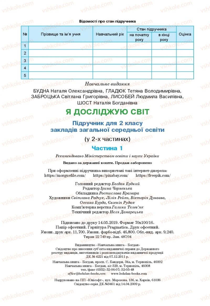 Страница 144 | Підручник Я досліджую світ 2 клас Н.О. Будна, Т.В. Гладюк, С.Г. Заброцька, Л.В. Лисобей, Н.Б. Шост 2019 1 частина