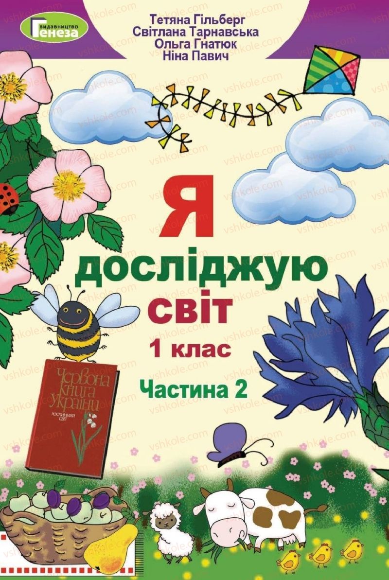 Страница 1 | Підручник Я досліджую світ 1 клас Т.Г. Гільберг, О.В. Гнатюк, Н.М. Павич 2018 2 частина