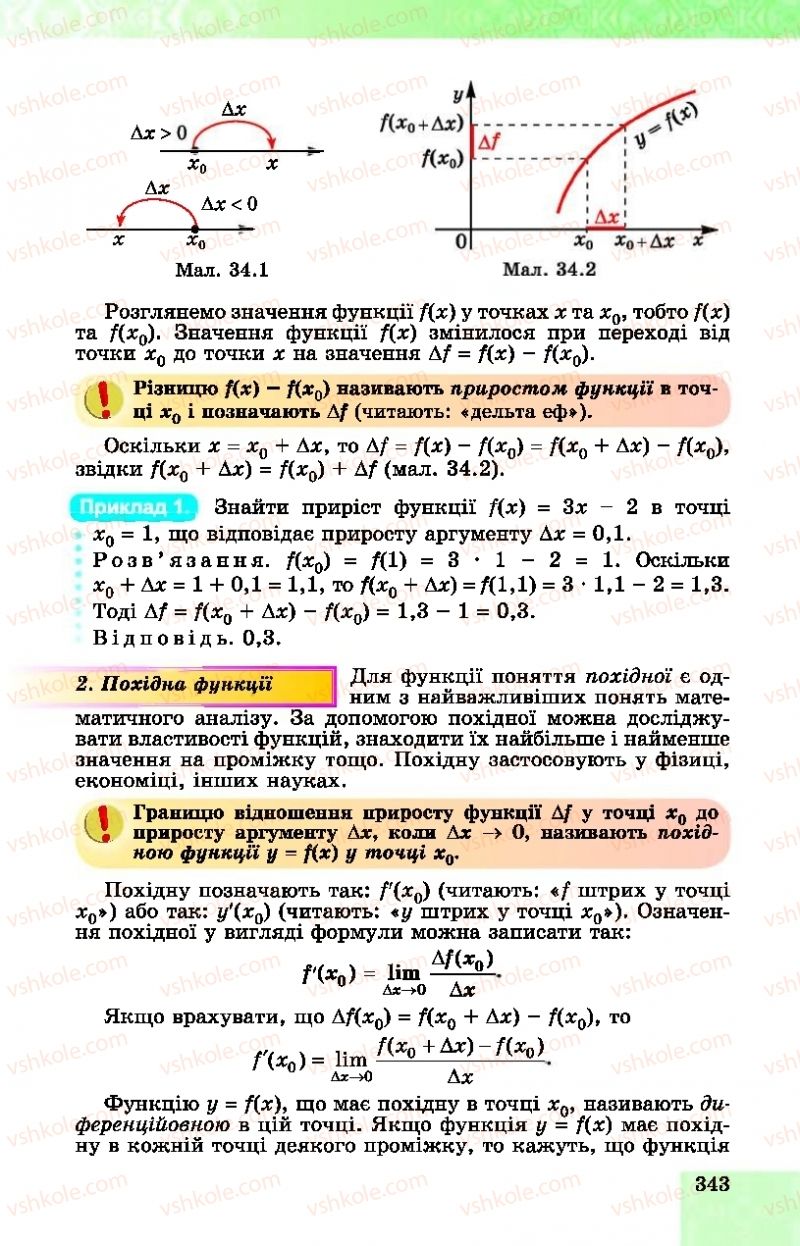 Страница 343 | Підручник Алгебра 10 клас О.С. Істер, О.В. Єргіна  2018