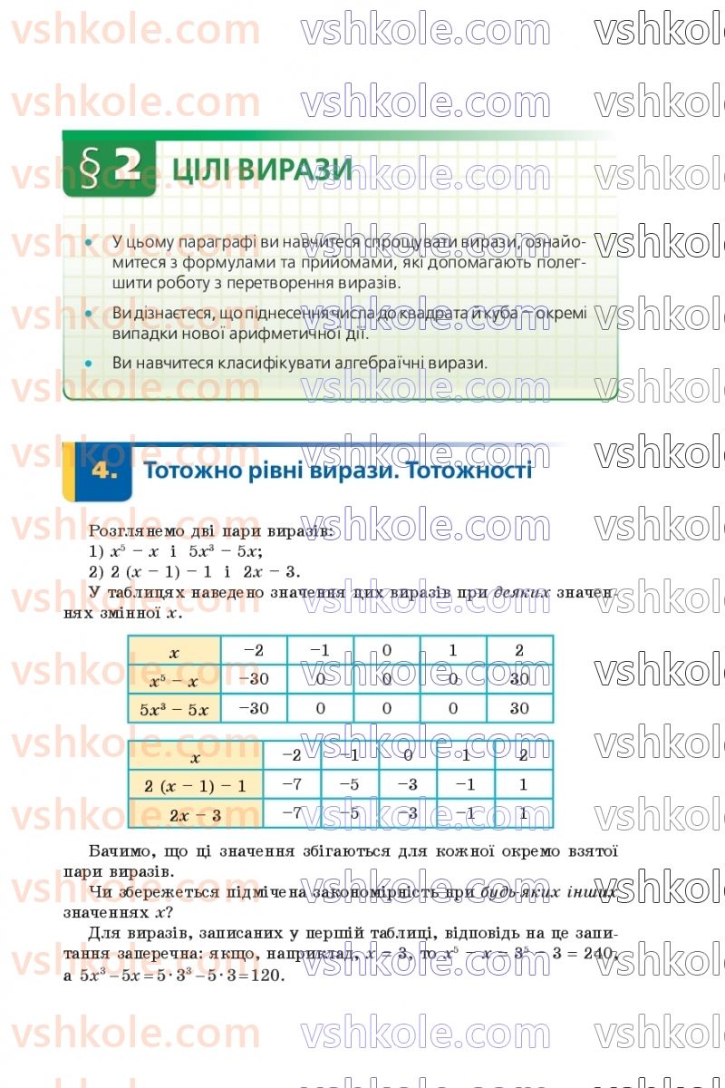 Страница 31 | Підручник Алгебра 7 клас А.Г. Мерзляк, В.Б. Полонський, М.С. Якір 2020