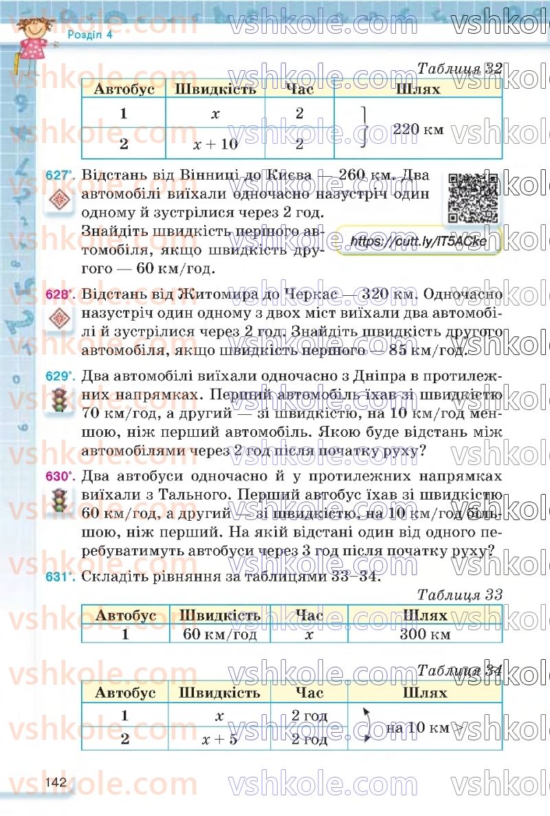 Страница 142 | Підручник Математика 5 клас Н.А. Тарасенкова, І.М. Богатирьова, О.П. Бочко 2022