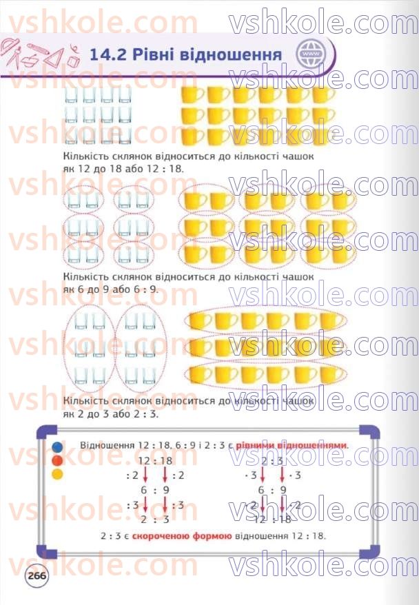 Страница 266 | Підручник Математика 5 клас Д.Е. Біос 2022