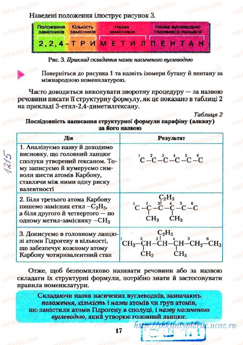 Страница 17 | Підручник Хімія 11 клас О.Г. Ярошенко 2011