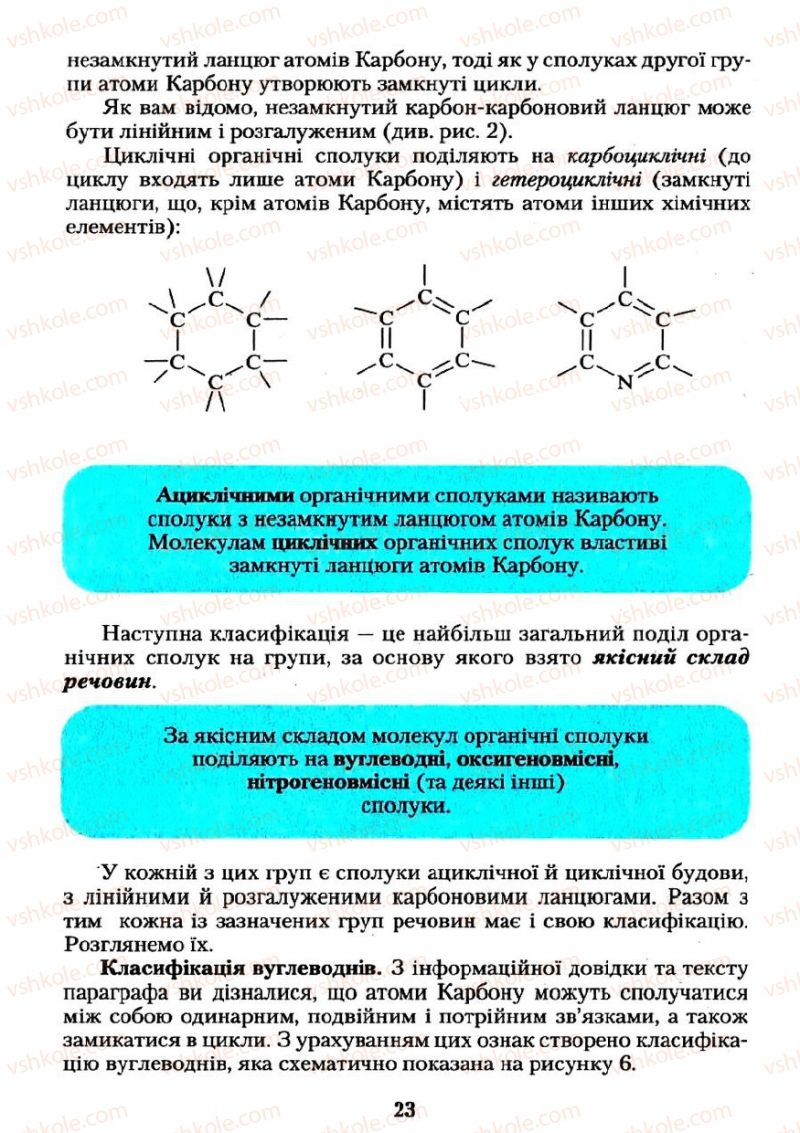 Страница 23 | Підручник Хімія 11 клас О.Г. Ярошенко 2011