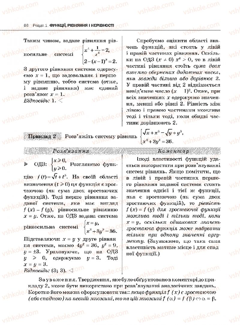 Страница 88 | Підручник Алгебра 10 клас Є.П. Нелін 2010 Академічний рівень