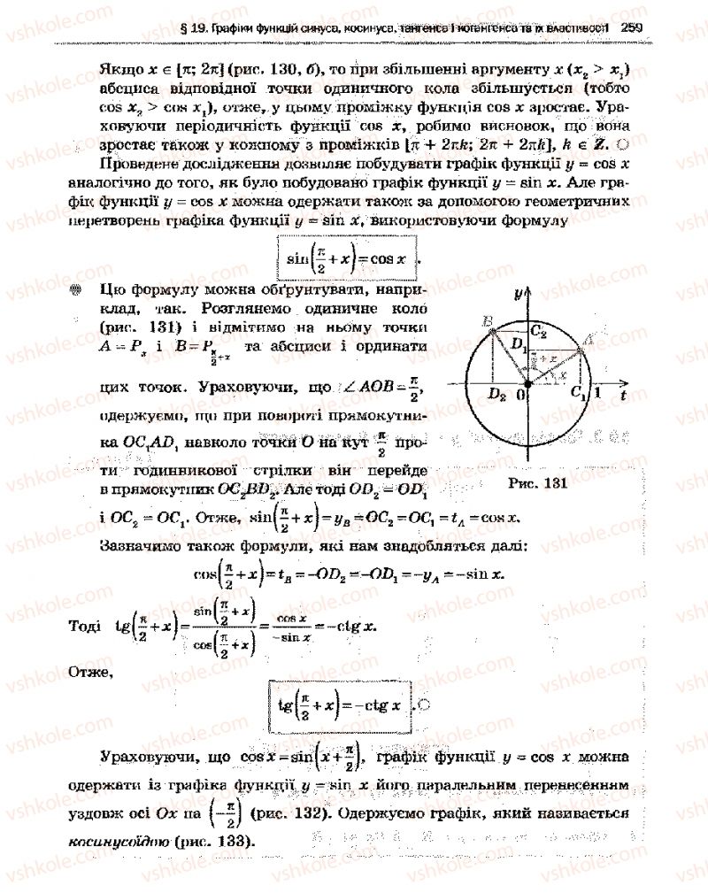 Страница 259 | Підручник Алгебра 10 клас Є.П. Нелін 2010 Академічний рівень