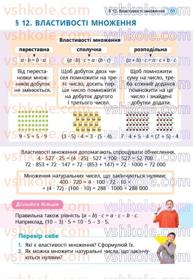 Страница 51 | Підручник Математика 5 клас Г.П. Бевз, В.Г. Бевз  2022