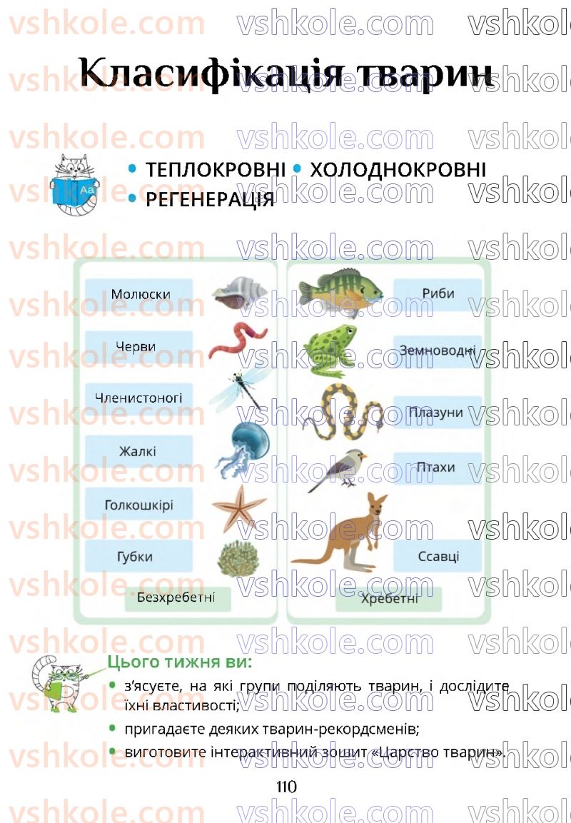 Страница 110 | Підручник Я досліджую світ 4 клас Т.В. Воронцова 2021 1 частина