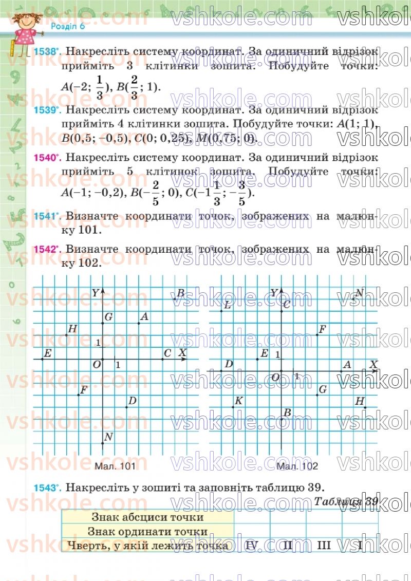 Страница 154 | Підручник Математика 6 клас Н.А. Тарасенкова, І.М. Богатирьова, О.М. Коломієць, З.О. Сердюк  2023 2 частина