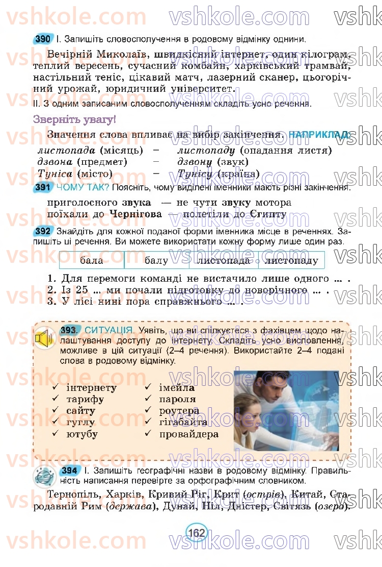 Страница 162 | Підручник Українська мова 6 клас В.В. Заболотний, О.В. Заболотний 2023