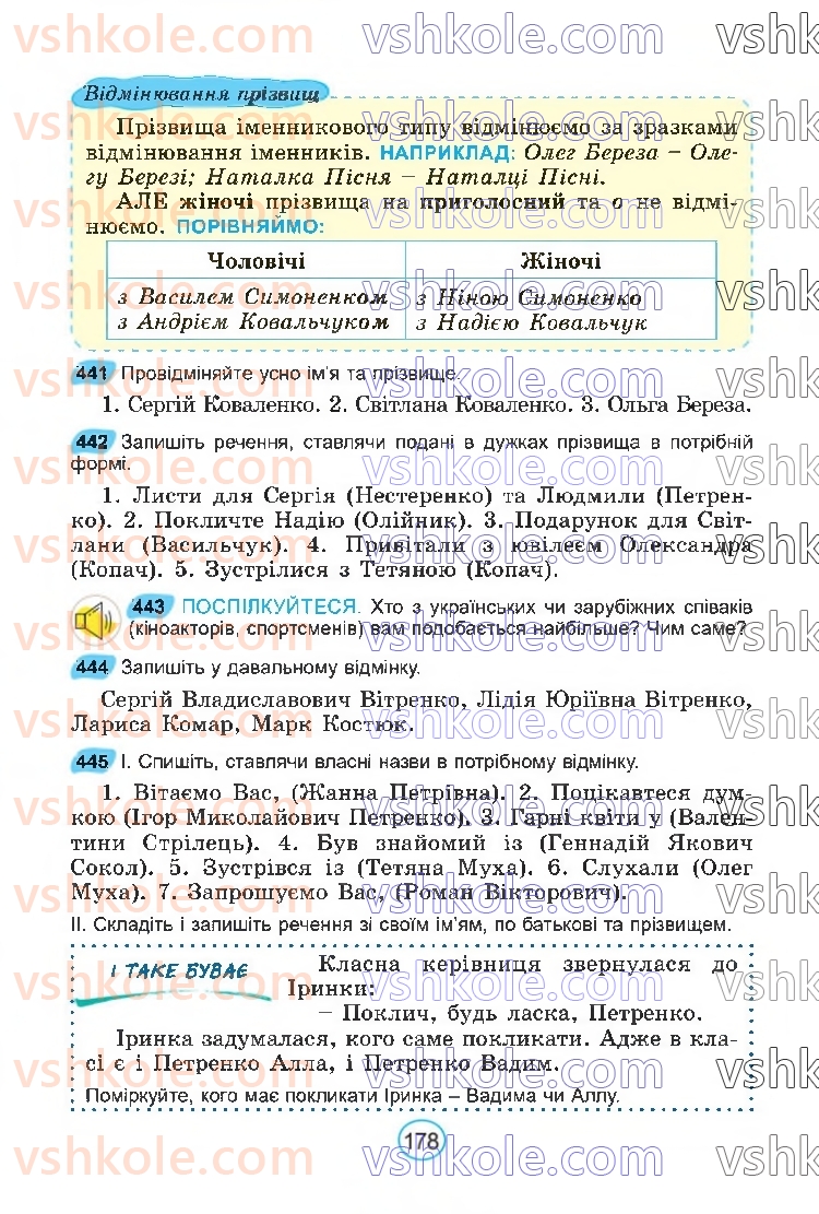 Страница 178 | Підручник Українська мова 6 клас В.В. Заболотний, О.В. Заболотний 2023