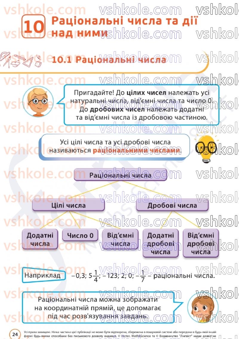 Страница 24 | Підручник Математика 6 клас Д.Е. Біос 2023 2 частина