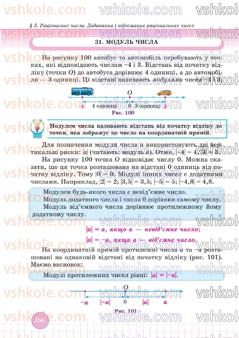 Страница 185 | Підручник Математика 6 клас В.Р. Кравчук, Г.М. Янченко  2023
