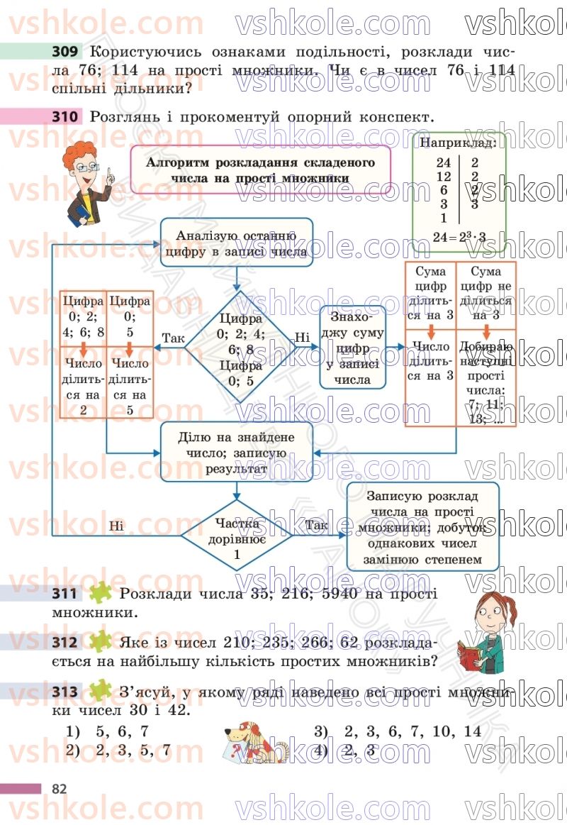 Страница 82 | Підручник Математика 6 клас С.О. Скворцова, К.В. Нєдялкова 2023 1 частина