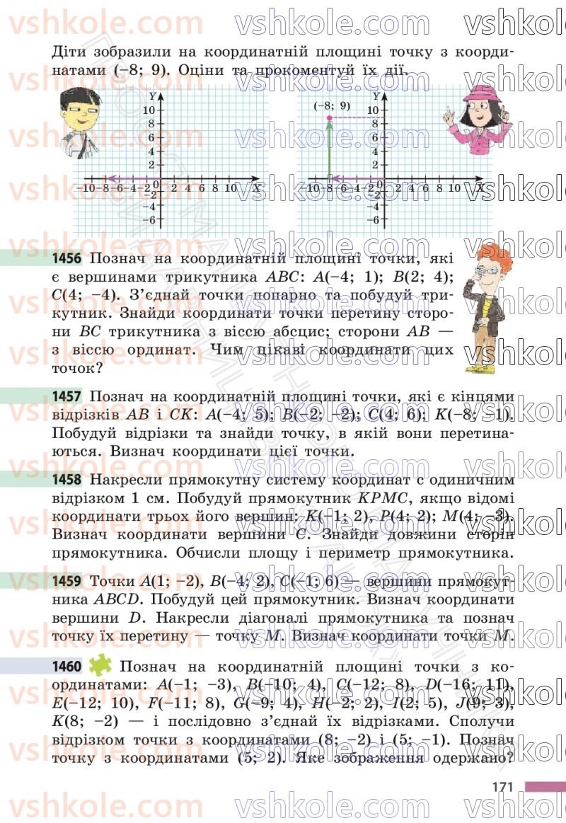 Страница 171 | Підручник Математика 6 клас С.О. Скворцова, К.В. Нєдялкова 2023 2 частина