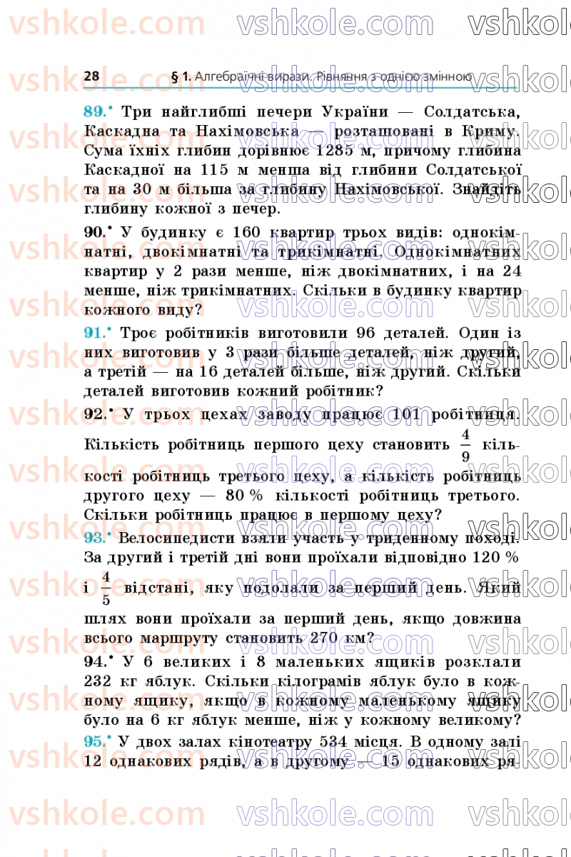 Страница 28 | Підручник Алгебра 7 клас А.Г. Мерзляк, В.Б. Полонський, М.С. Якір  2024