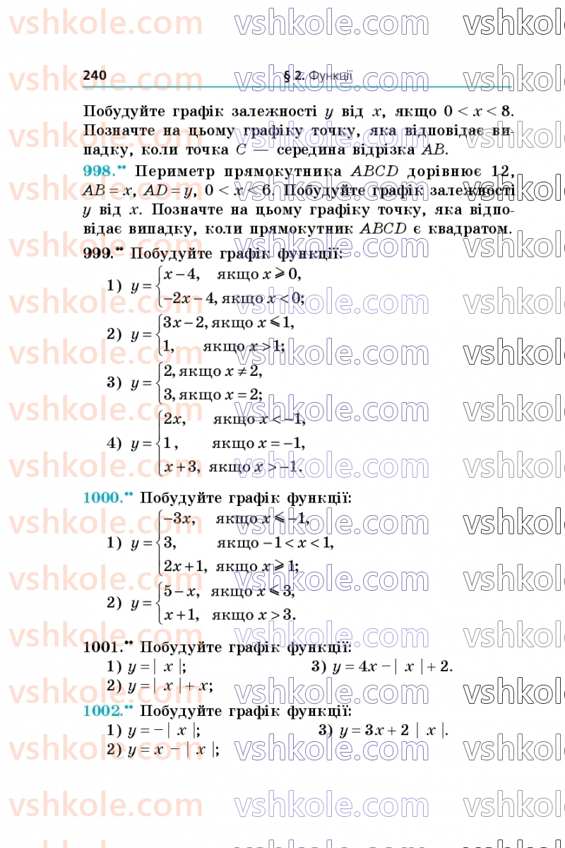 Страница 240 | Підручник Алгебра 7 клас А.Г. Мерзляк, В.Б. Полонський, М.С. Якір  2024