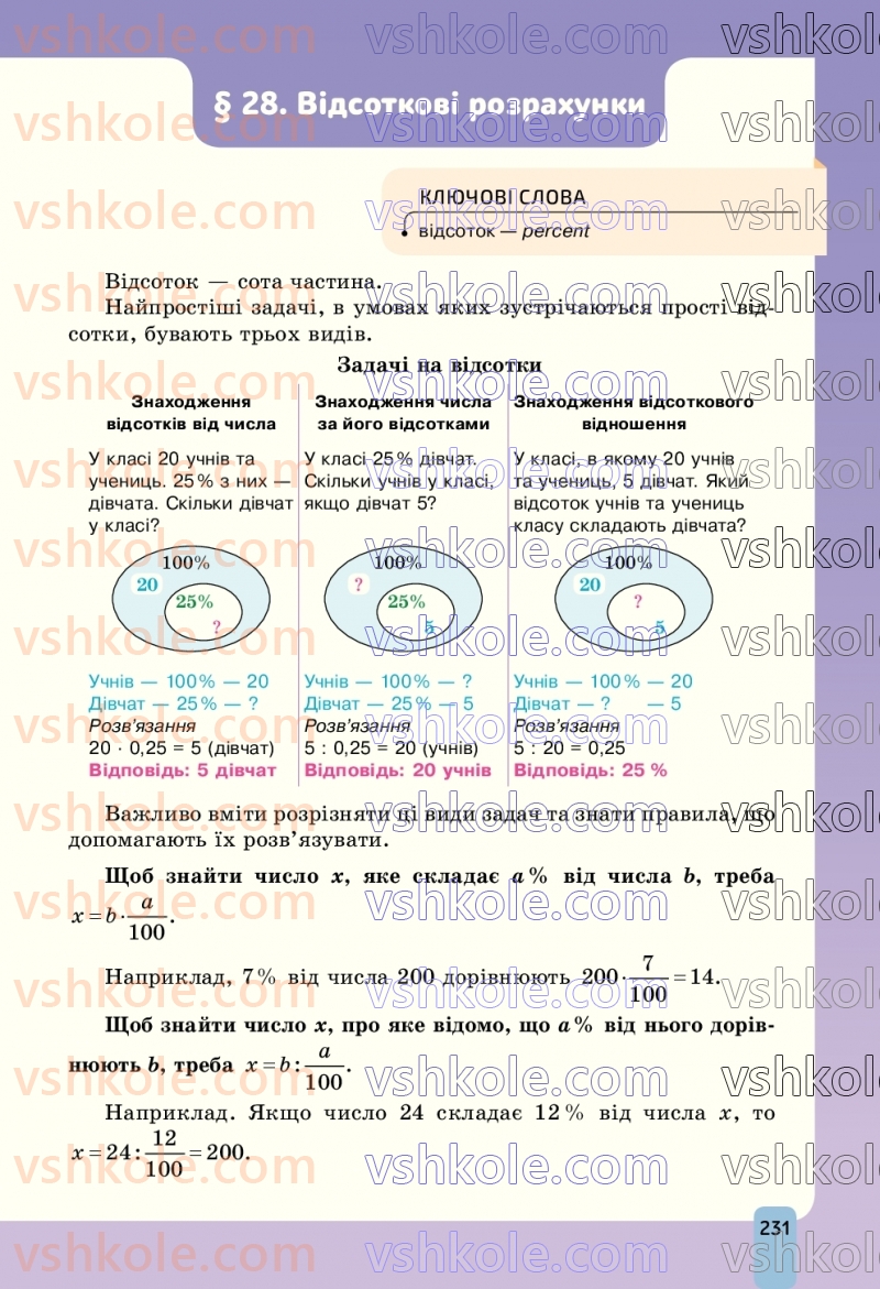 Страница 231 | Підручник Алгебра 7 клас Г.П. Бевз, В.Г. Бевз 2024