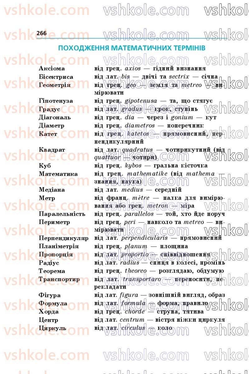 Страница 266 | Підручник Геометрія 7 клас А.Г. Мерзляк, В.Б. Полонський, М.С. Якір 2024