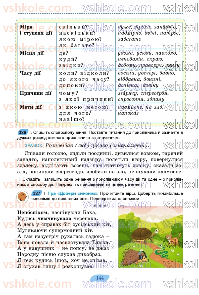 Страница 144 | Підручник Українська мова 7 клас В.В. Заболотний, О.В. Заболотний 2024