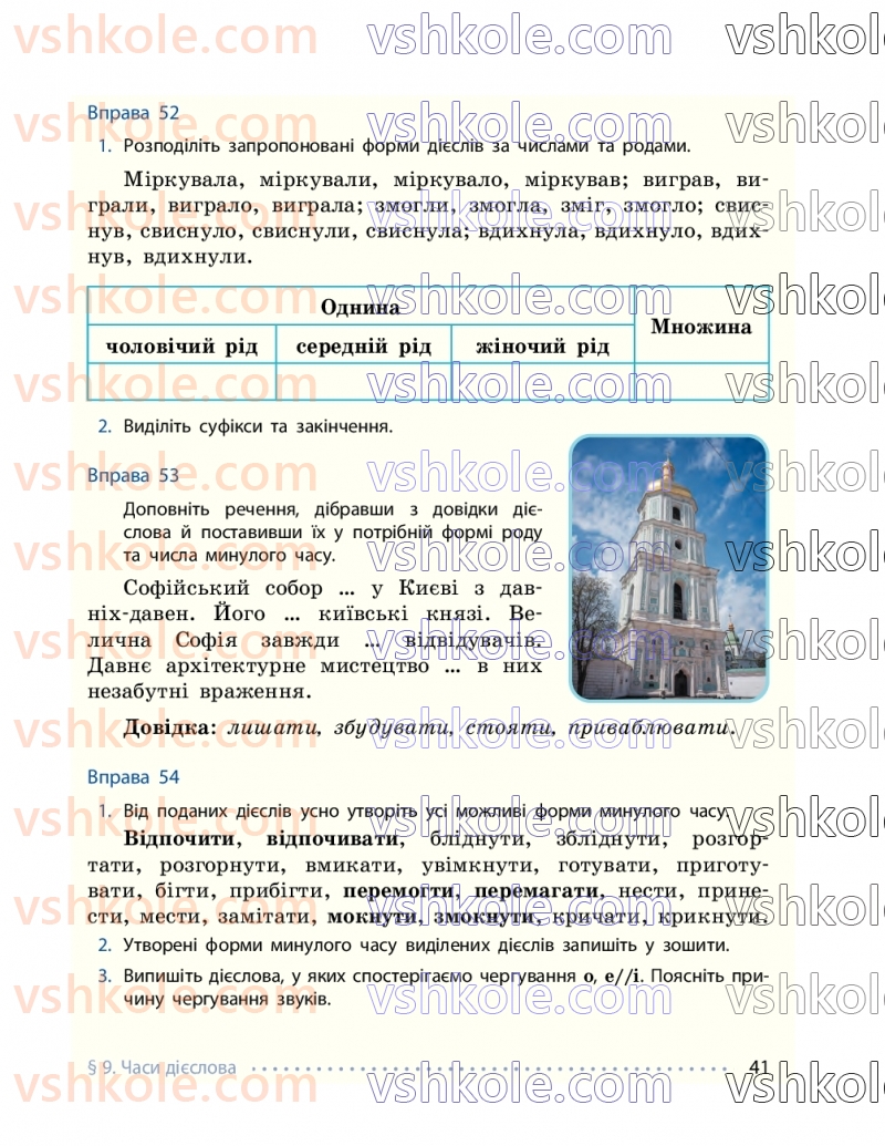 Страница 41 | Підручник Українська мова 7 клас І.М. Літвінова 2024