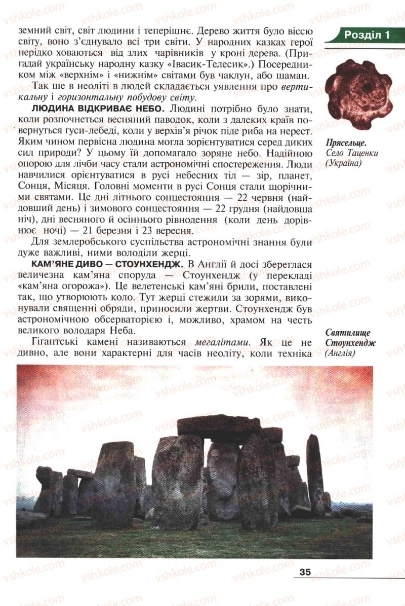 Страница 35 | Підручник Історія 6 клас А.И. Шалагинова, Б.Б. Шалагинов 2006