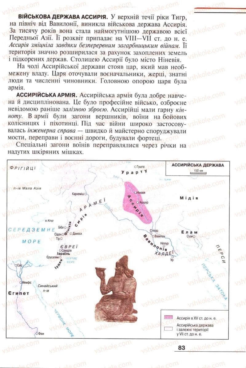 Страница 83 | Підручник Історія 6 клас А.И. Шалагинова, Б.Б. Шалагинов 2006
