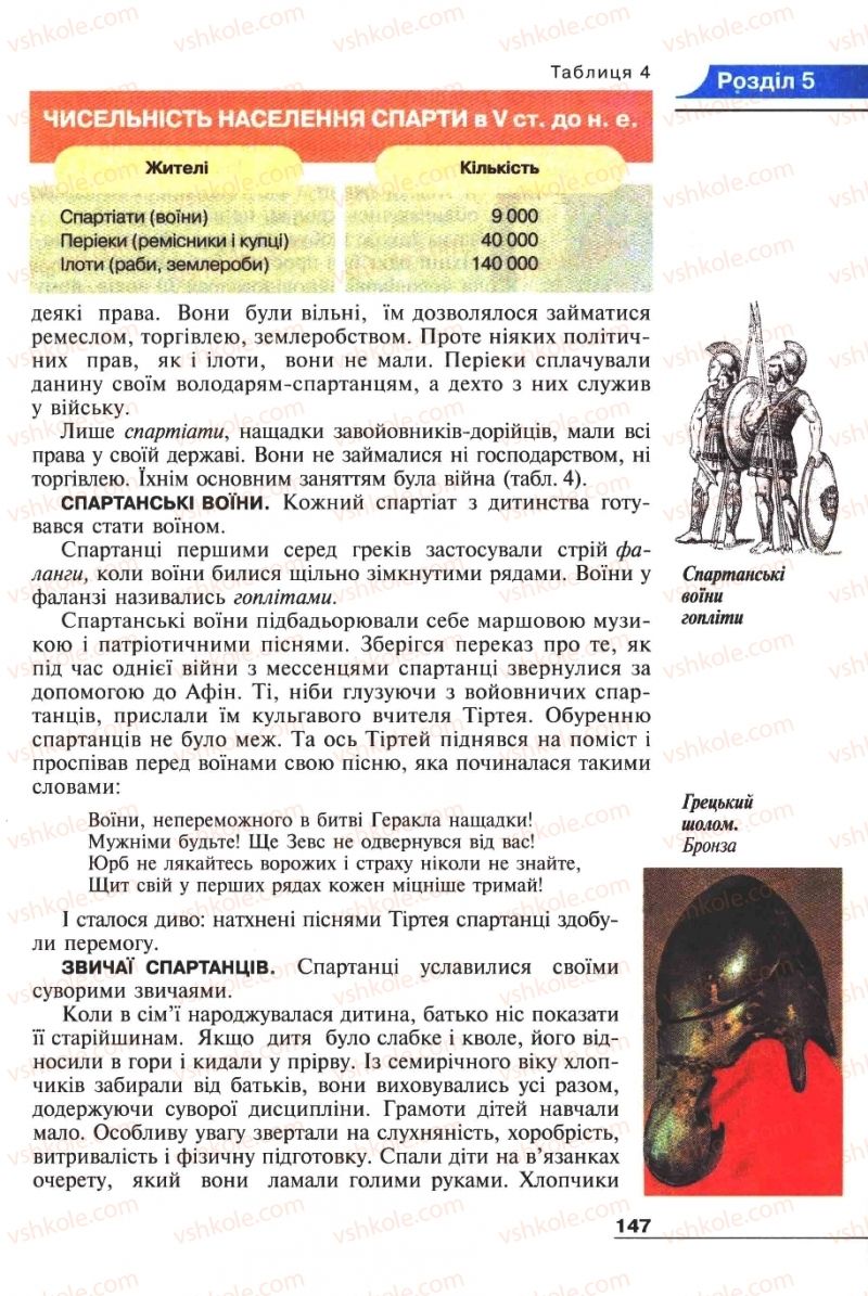 Страница 147 | Підручник Історія 6 клас А.И. Шалагинова, Б.Б. Шалагинов 2006