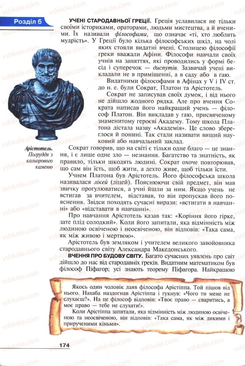 Страница 174 | Підручник Історія 6 клас А.И. Шалагинова, Б.Б. Шалагинов 2006