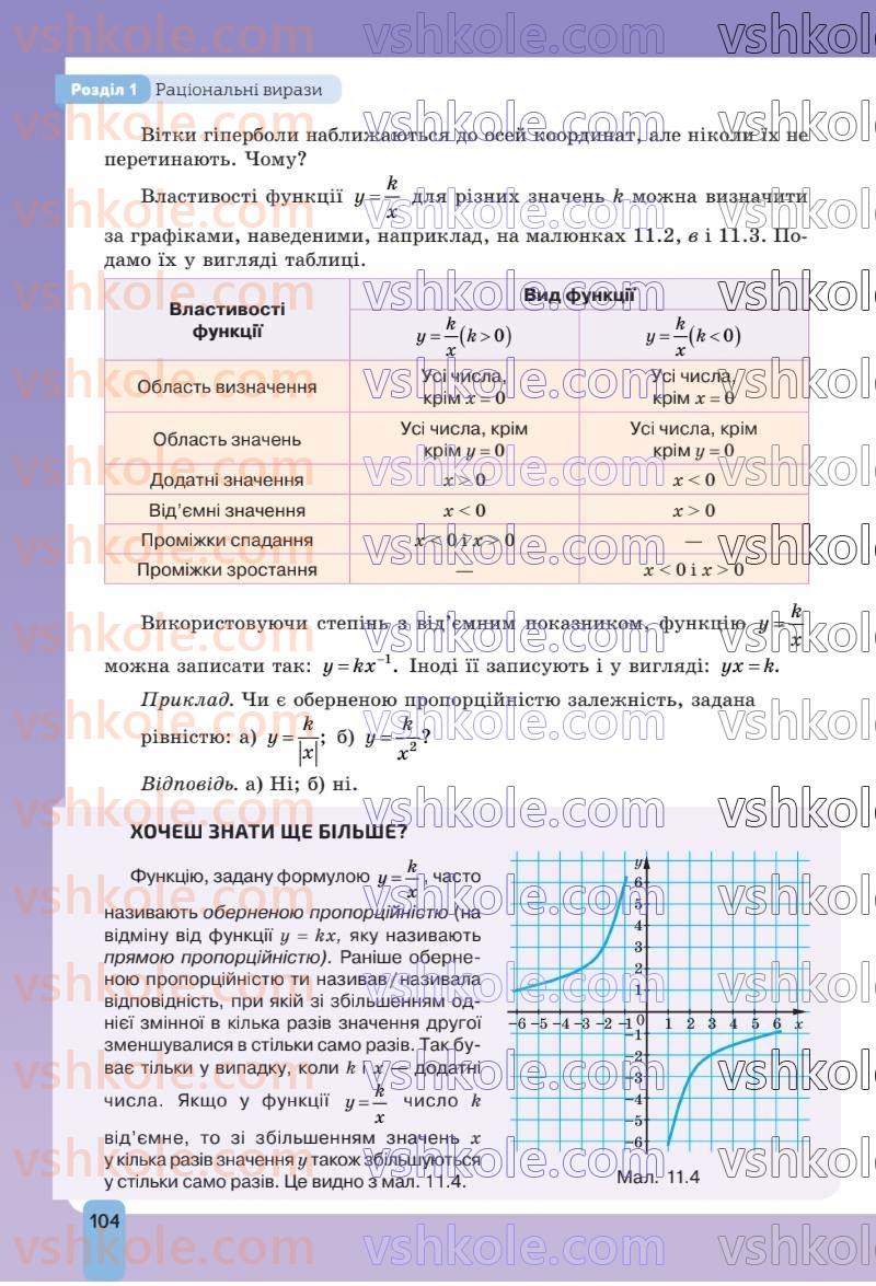 Страница 104 | Підручник Алгебра 8 клас Г.П. Бевз, В.Г. Бевз 2025