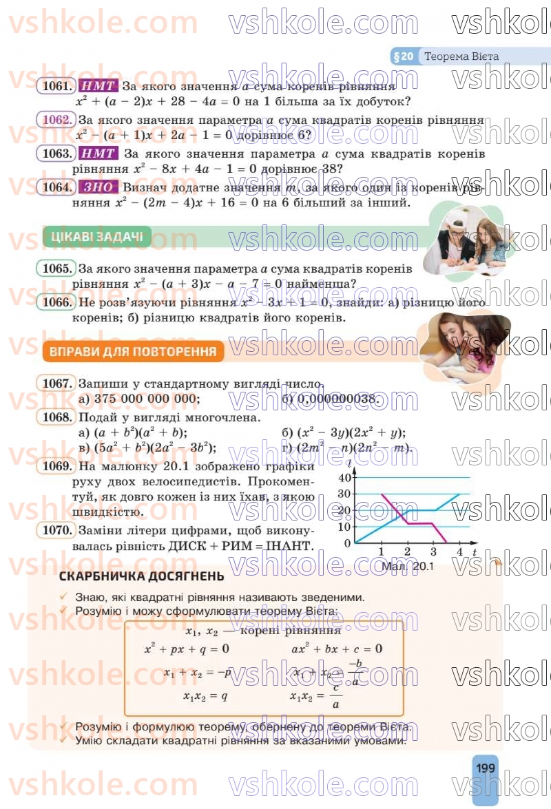 Страница 199 | Підручник Алгебра 8 клас Г.П. Бевз, В.Г. Бевз 2025