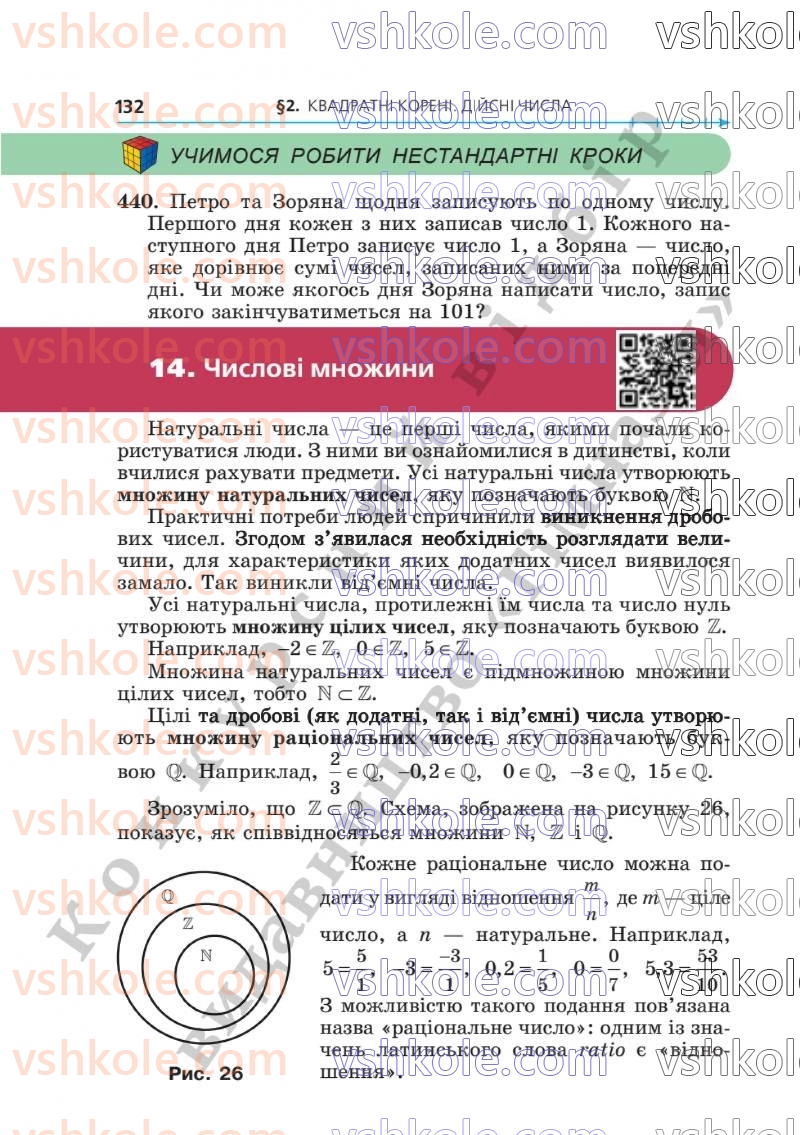 Страница 132 | Підручник Алгебра 8 клас А.Г. Мерзляк, В.Б. Полонський, M.С. Якір  2025