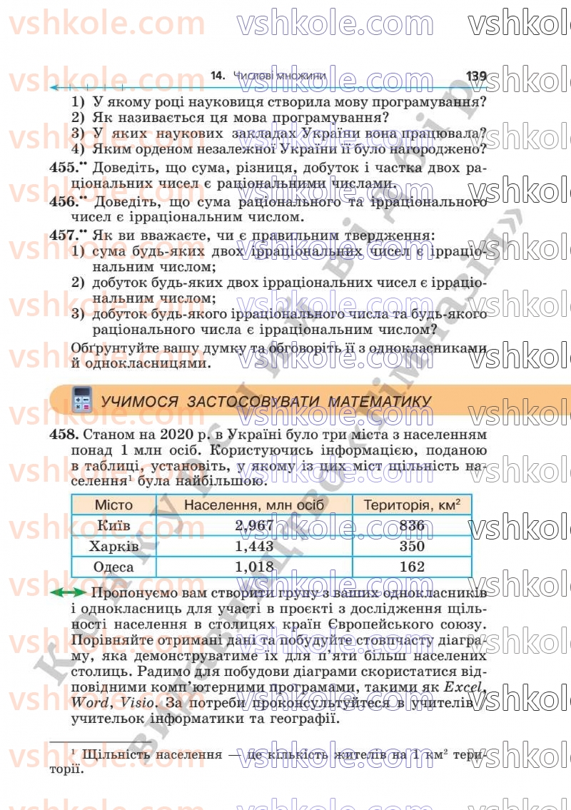 Страница 139 | Підручник Алгебра 8 клас А.Г. Мерзляк, В.Б. Полонський, M.С. Якір  2025